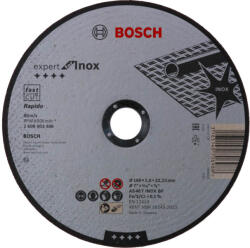 Bosch Disc de taiere drept Expert for Inox - Rapido AS 46 T INOX BF, 180 mm, 1, 6 mm - Cod producator : 2608603406 - Cod EAN : 31651407 - 2608603406 (2608603406)