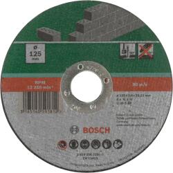 Bosch Disc de taiere, varianta dreapta, piatra D- 125 mm - Cod producator : 2609256329 - Cod EAN : 3165140591812 - 2609256329 (2609256329)