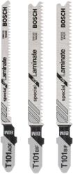 Bosch Set de 3 panze pentru ferastrau vertical sistem de prindere in T T 101 BIF (2x)- T 101 AOF - Cod producator : 2609256788 - Cod E - 2609256788 (2609256788)