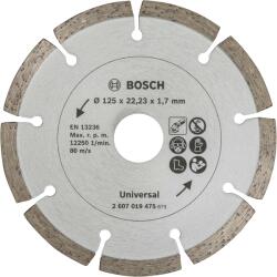 Bosch Disc de taiere diamantat pentru materiale de constructii, 125 mm - Cod producator : 2607019475 - Cod EAN : 3165140415934 - 2607019475 (2607019475) Disc de taiere