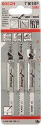 Bosch Panza pentru ferastrau vertical T 101 BF Clean for Hard Wood - Cod producator : 2608636226 - Cod EAN : 3165140264358 - 2608636226 (2608636226)