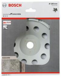 Bosch Disc abraziv in forma de oala diamantat Standard for Concrete 180x22, 23x5 - Cod producator : 2608601575 - Cod EAN : 316514087145 - 2608601575 (2608601575)