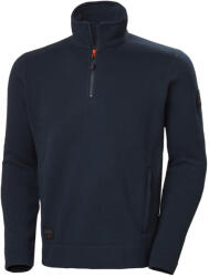 Helly Hansen KENSINGTON FÉLCIPZÁRAS KÖTÖTT POLÁR PULÓVER, sötétkék, L (72251_590-L)