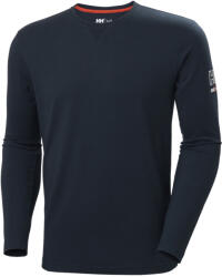 Helly Hansen KENSINGTON HOSSZÚ UJJÚ PÓLÓ, sötétkék, M (79242_590-M)