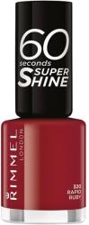 Rimmel London 60 Seconds Shine 320 Rapid Ruby 8 ml