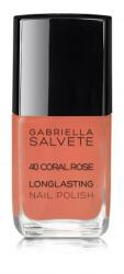 Gabriella Salvete Longlasting Enamel lac de unghii 11 ml pentru femei 40 Coral Rose
