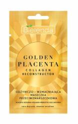 Bielenda Mască nutritivă pentru față, cu efect antirid - Bielenda Golden Placenta Collagen Reconstructor 8 g Masca de fata