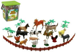 Ikonka A farm állatai - Játék állat figura készlet