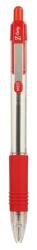 Zebra Golyóstoll ZEBRA Z-Grip 0, 27 mm piros írásvastagság, nyomógombos