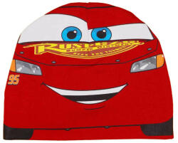 Asti Vékony, pamut sapka kisfiúknak Verdák - Villám McQueen mintával