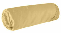  Nova3 pamut-szatén gumis lepedő Mustársárga 220x200 cm +30 cm