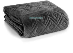  Ariel3 bársony ágytakaró Fekete 220x240 cm