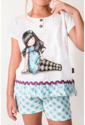 Santoro Gorjuss Pijama copii cu tricou Gorjuss Sitting Pretty, scurte (AZ50970)
