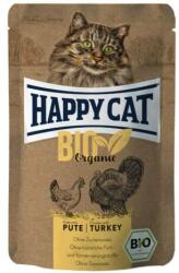 Happy Cat Bio Organic alutasakos eledel - Baromfi és pulyka 12x85g