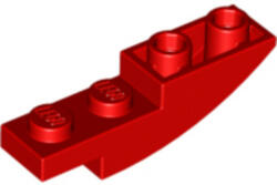 LEGO® Alkatrészek (Pick a Brick) Piros 1x4 Fordított Íves Elem 6057432