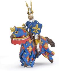 Papo figurina cavaler crin albastru (PAPO39788) - bekid