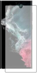 Samsung Galaxy S22 Ultra üvegfólia- 0, 15 mm flexibilis fólia, 3D fekete kerettel (az íves részre is ráhajlik) - tokgalaxis