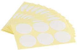 BLUERING Etikett címke, 30mm, körcímke 60 db/csomag Bluering® fehér (KORCIM30MM) - tintasziget