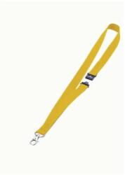 Durable Textil szalag Durable karabinerrel, 10 db/csomag, sárga (813704) - tintasziget