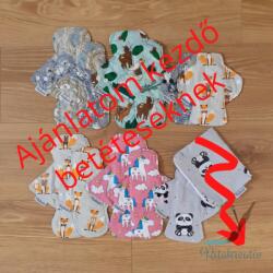 Ritakreativ Emma teljes ciklus mosható betét csomag normál vérzéshez meglepetés mintával