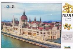 Prime 3D Magyar Parlament 3D hatású puzzle 500 db-os (PRI-20033)