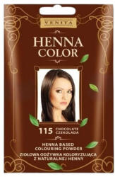 VENITA Henna Color hajszínező por nr. 115 - csokoládé barna 25g
