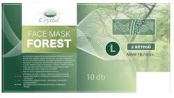 Vita Crystal Crystal Anion Face mask Forest Anion arcmaszk "L"-es méret 10db