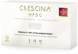 Crescina HFSC Transdermal 500 Hajhullás elleni kezelés, Férfiaknak, 10 + 10 ampulla