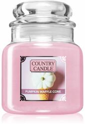 The Country Candle Company Pumpkin Waffle Cone lumânare parfumată 453 g