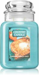 The Country Candle Company Blueberry French Toast lumânare parfumată 680 g