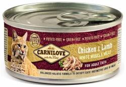 CARNILOVE Cat Chicken&Lamb 24 x 100 g hrana umeda pentru pisici, pui cu miel