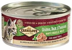 CARNILOVE Cat Chicken&Pheasant 24 x 100 g hrana umeda pentru pisici, pui si fazan