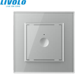 LIVOLO Modul Intrerupator simplu cap scara cruce tactil Livolo seria noua fara panoul din sticla (VL-FC1S-2BP)