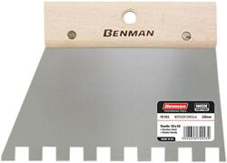 Benman Spatula/mistrie dintata BENMAN 70923, 200mm (70923)