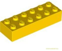 LEGO® Alkatrészek (Pick a Brick) Sárga 1X2X6 Elem 4181143