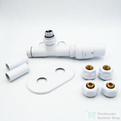 AREZZO design SPEARPEX termosztátos radiátor szelep, fehér, jobb AR-SPEARPEX-W-R (AR-SPEARPEX-W-R)