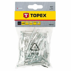 Topex popszegecs 4.0x8 50 db (43E401) - profibarkacs