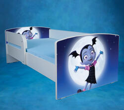  Patut imprimat Vampirina cu saltea inclusa 140x70 fara sertar PTV1801 (PTV1801)