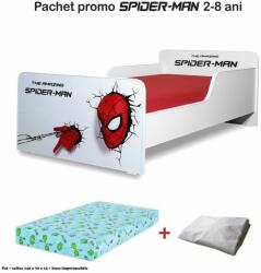 Oli's Pachet Promo Pat Baieti 2-8 ani Start Spiderman, saltea 140x70x12 cm cu lana si husa impermeabila incluse- PC-PCH-PRO-STR-SPM-70 (PC-PCH-PRO-STR-SPM-70)