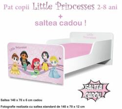 Oli's Pat copii Little Princesses 2-8 ani cu saltea inclusa - PC-P-MOK-LPR-70 (PC-P-MOK-LPR-70)