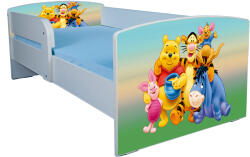 Patut copii Winnie de Plus 140x70 cu sertar si saltea inclusa PTV1890 (PTV1890)