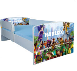  Pat inspiratie Roblox cu saltea inclusa 160x80 fara sertar PTV1913 (PTV1913)