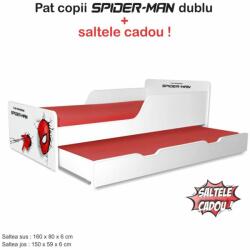 Oli's Pat copii dublu Start Spiderman cu saltele cu lana incluse - PC-P-SRT-SPM-DBL (PC-P-SRT-SPM-DBL)