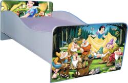  Patut Fete Alba Ca Zapada Cu Saltea Inclusa 140x70 Fara sertar Ptv2154 (PTV2154)