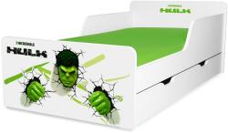 Oli's Patut Baieti Start Hulk destinat copiilor cu varsta de la 2 la 12 ani, cu sertar, nu include saltea - PC-P-SRT-HLK-80 (PC-P-SRT-HLK-80)