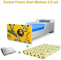 Oli's Pachet Promo Pat pt Copii Start Minions recomandat copiilor de la 2 pana la 8 ani, include saltea din lana si husa impermeabila - PC-PCH-PRO-STR-MNS-70 (PC-PCH-PRO-STR-MNS-70)