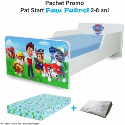 Oli's Pachet Promo Patut Start Paw Patrol copii 2-8 ani, cu saltea Norisor cu lana si husa impermeabila - PC-PCH-PRO-STR-PAW-70 (PC-PCH-PRO-STR-PAW-70)