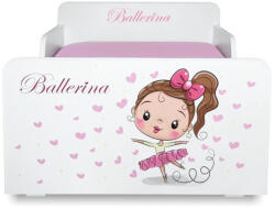 Oli's Patut de fetite Start Balerina pt copii cu varste de la 2 ani pana la 12 ani, fara saltea - PC-P-STR-BAL-80 (PC-P-STR-BAL-80)