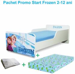 Oli's Pachet Promo Pat Start Frozen pentru fete 2-12 ani, cu saltea de 12 cm cu lana si husa impermeabila- PC-PCH-PRO-STR-FRZ-80 (PC-PCH-PRO-STR-FRZ-80)