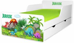 Oli's Pat copii 2-12 ani Start Jurassic cu sertar, varianta fara saltea- PC-P-SRT-JUR-80 (PC-P-SRT-JUR-80)